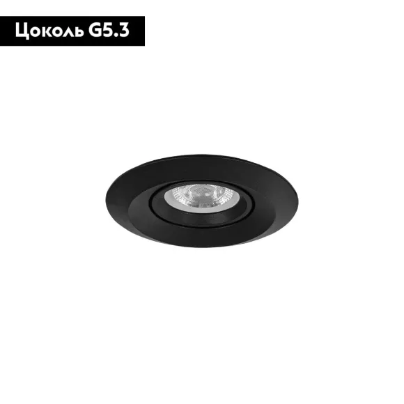 Встраиваемый светильник Arte Lamp Mira Mini A2762PL-1BK, Черный, Алюминий, Современный стиль Встраиваемый светильник Arte Lamp Mira Mini A2762PL-1BK, Черный, Алюминий, Современный стиль