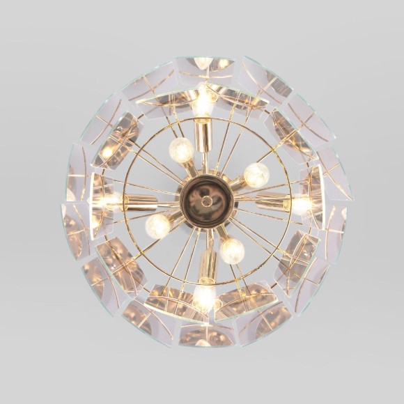 Подвесная люстра Eurosvet Claire 60170/8 золото Smart a070629