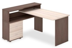 Стол письменный Домино СР-620/140 C MER_SR-620-140-C-SHKK-CH-LEV