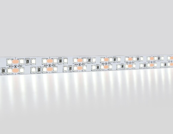 Светодиодная лента двухрядная Ambrella Light LED Strip 12В 2835 19,2Вт/м 6500K 5м IP20 GS1603