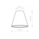 Абажур Nowodvorski Cameleon Cone S 8504