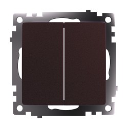 Переключатель одноклавишный Stekker GLS10-7107-04 Катрин 49170