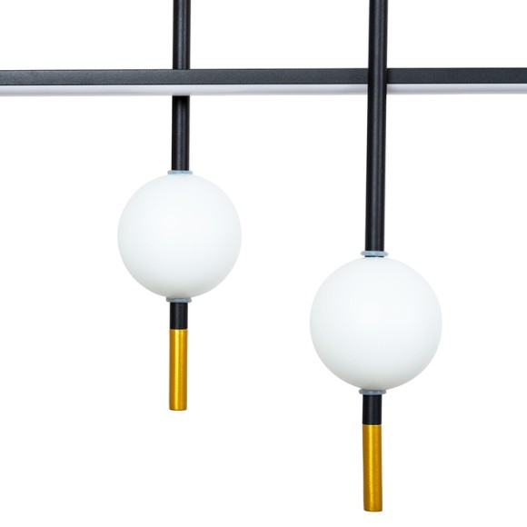 Подвесная светодиодная люстра Arte Lamp Polaris A2610SP-85BK