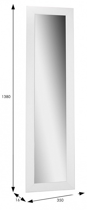 Зеркало настенное BeautyStyle 9 ML_007366