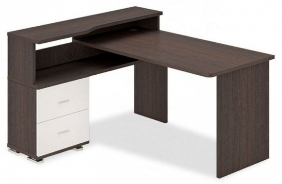 Стол письменный Домино СР-620/160 C MER_SR-620-160-C-SHBESH-CH-LEV