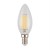 Лампа светодиодная филаментная диммируемая Voltega E14 5W 4000K свеча прозрачная VG10-C1E14cold5W-FD 8461