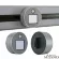 Трековая подсветка Arte Milano Am-track-sockets 380011TLS/LWS Grey