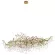 Подвесная люстра Loft IT Coral 10351/1500L AB, Бронза, Прозрачный, Металл