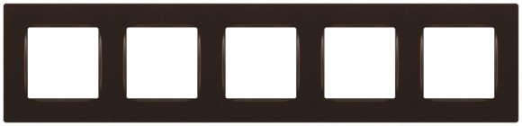 Рамка на 5 постов Эра Классик 12-5205-13 Б0067793