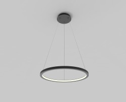 Подвесная светодиодная люстра Italline IT013-6027 black 3000K