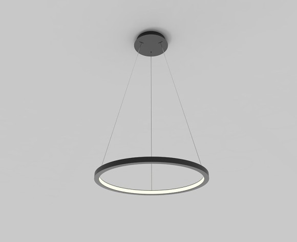 Подвесная светодиодная люстра Italline IT013-6027 black 3000K