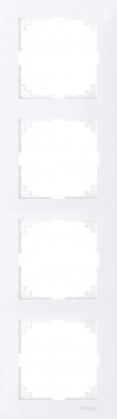 Рамка на 4 поста Schneider Electric Merten MTN4040-3625