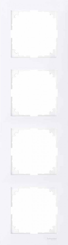 Рамка на 4 поста Schneider Electric Merten MTN4040-3625