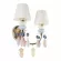 Бра Loft IT Grace 10203/2W Mult, Золото, Белый, Керамика