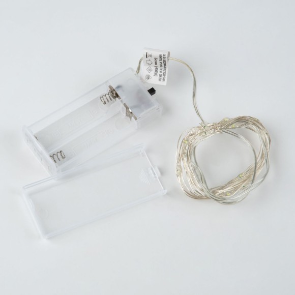 Гирлянда Uniel ULD-S0200-020/SСB/2AA WHITE IP20 DEW UL-00010896