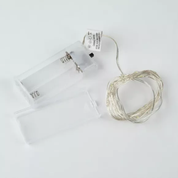 Гирлянда Uniel ULD-S0200-020/SСB/2AA WHITE IP20 DEW UL-00010896, белый, Прозрачный Гирлянда Uniel ULD-S0200-020/SСB/2AA WHITE IP20 DEW UL-00010896, белый, Прозрачный