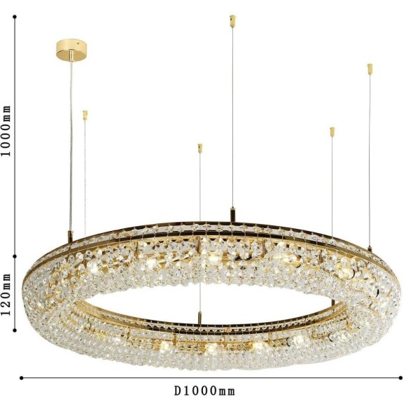 Подвесная люстра Favourite Monilibus 4015-15P