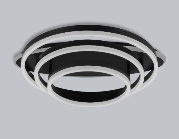 Потолочная светодиодная люстра с пультом управления Ambrella Light Disk FA8524