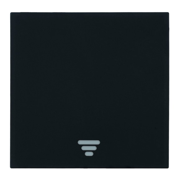 Выключатель 1-клавишный самовозвратный (механизм) Stekker Мия 250В 10А RSW10-3112-05 черный бархат 50574