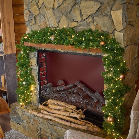 Гирлянда Роса Uniel ULD-S1000-250/DTA WARM WHITE IP20 DEWDROP UL-00012124