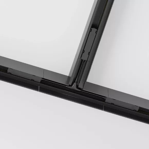 Угол-соединитель для магнитного шинопровода Maytoni Technical Magnetic track system Gravity TRA010CT-41B, вид снизу