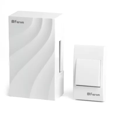 Звонок с кнопкой проводной электромеханический Feron DB-102 48806