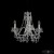 Подвесная люстра Bohemia Ivele Crystal 1409/3/160 Ni