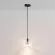 Подвесной светильник DeLight Collection MT8603 black, Черный, Прозрачный, Металл