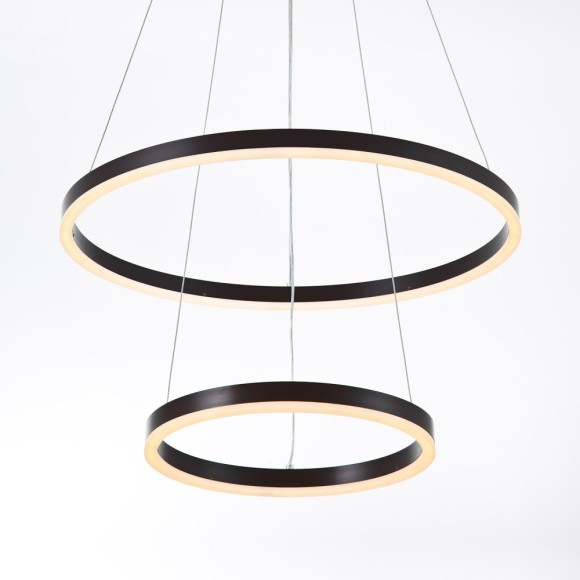 Подвесная светодиодная люстра с пультом управления LED4U L55000-2HL BR