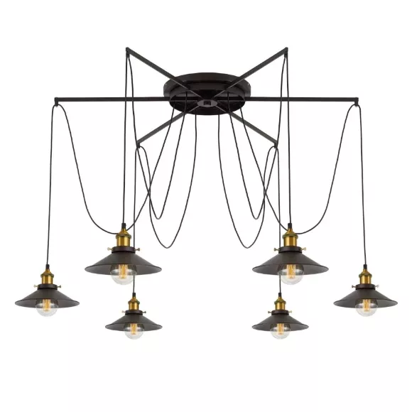 Подвесная люстра Citilux Эдисон CL451261, Лофт Подвесная люстра Citilux Эдисон CL451261, Лофт