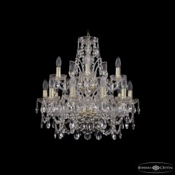 Подвесная люстра Bohemia Ivele Crystal 1411/10+5/195/2d G