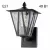 Уличный настенный светильник Citilux Forts CLU09W