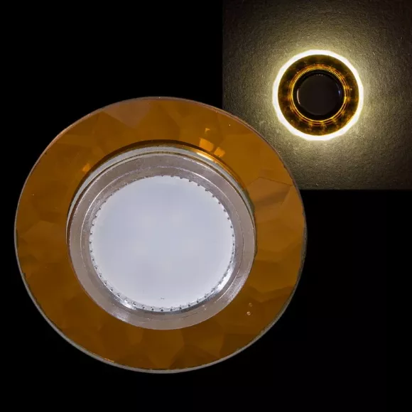 Встраиваемый светильник Reluce 14008-9.0-001LD MR16+LED3W TEA Встраиваемый светильник Reluce 14008-9.0-001LD MR16+LED3W TEA