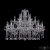 Подвесная люстра Bohemia Ivele Crystal 1413/12+6/300/2d Ni