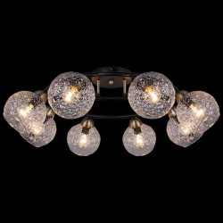 Люстра на штанге Illumico IL0296-8CSQ-79 BK AB
