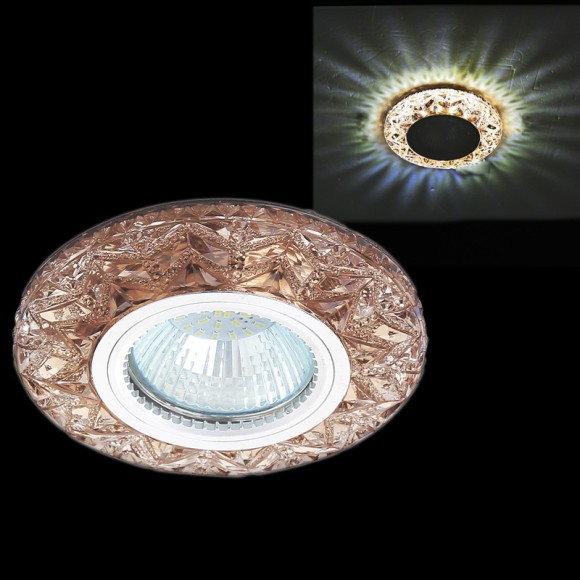 Встраиваемый светильник Reluce 51607-9.0-001MN MR16+LED3W TEA