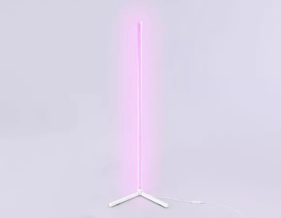 Торшер Ambrella Light Comfort LineTech FL8020, Белый, RGB, Металл, основание крупным планом Торшер Ambrella Light Comfort LineTech FL8020, Белый, RGB, Металл, основание крупным планом