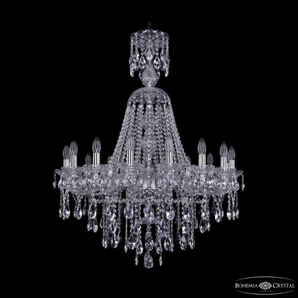 Подвесная люстра Bohemia Ivele Crystal 1415/16/300/XL-108 Ni