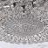 Потолочная люстра Bohemia Ivele Crystal AL19051/35OL WMN, Белый, Прозрачный, Металл, крупный план