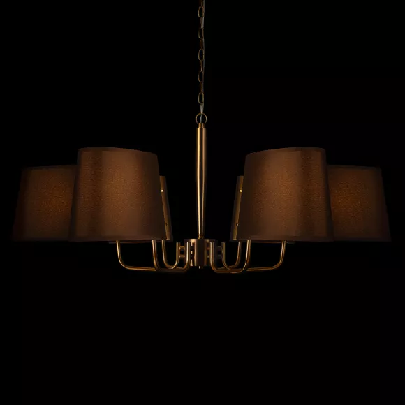 Подвесная люстра Loft IT Hilton 10527/6 Brass, декоративные элементы крупным планом Подвесная люстра Loft IT Hilton 10527/6 Brass, декоративные элементы крупным планом