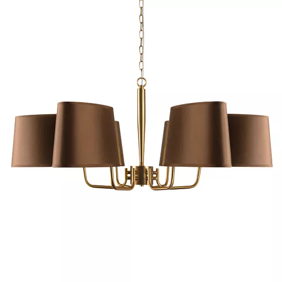 Подвесная люстра Loft IT Hilton 10527/6 Brass, Модерн, Коричневый Подвесная люстра Loft IT Hilton 10527/6 Brass, Модерн, Коричневый