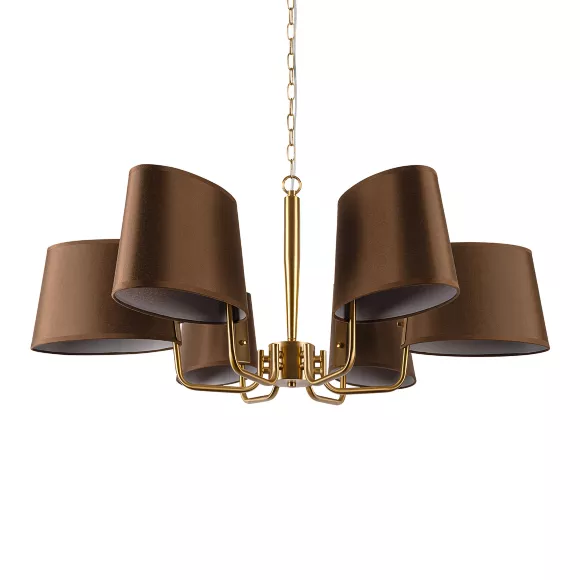 Подвесная люстра Loft IT Hilton 10527/6 Brass, Модерн, Коричневый, Латунь Подвесная люстра Loft IT Hilton 10527/6 Brass, Модерн, Коричневый, Латунь