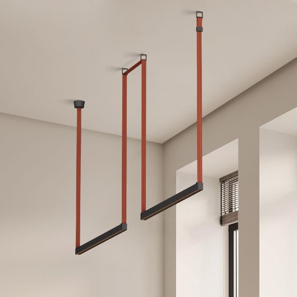 Трековый однофазный светильник Denkirs Belty Grill DK5573-BK