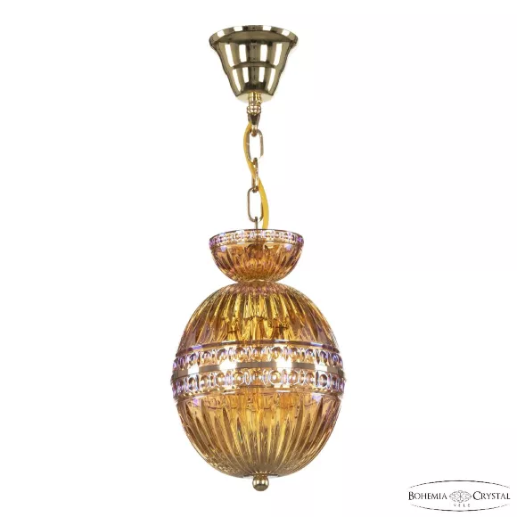 Подвесной светильник Bohemia Ivele Crystal 5480/18 G Shampan/M-1G, Золото, Шампань, Металл, крупный план Подвесной светильник Bohemia Ivele Crystal 5480/18 G Shampan/M-1G, Золото, Шампань, Металл, крупный план