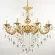 Подвесная люстра Bohemia Ivele Crystal AL79101/8/250 B G, Золото, Металл, Классика стиль, крупный план