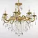 Подвесная люстра Bohemia Ivele Crystal AL79101/8/250 B G, декоративные элементы крупным планом