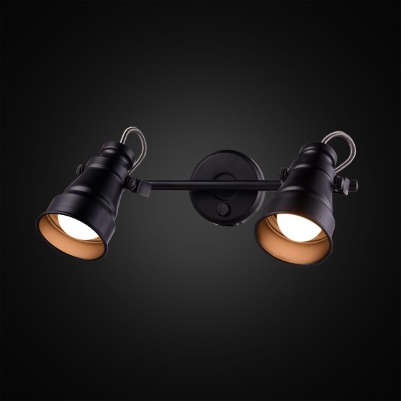 Спот Citilux Бейкер CL541521, E14, 120W, черный