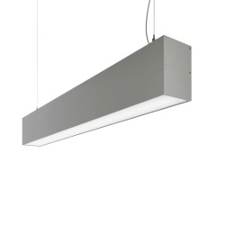 Линейный подвесной светильник Uniel ULO-K10D 22W/4000K/L50/H IP40 SILVER UL-00013168