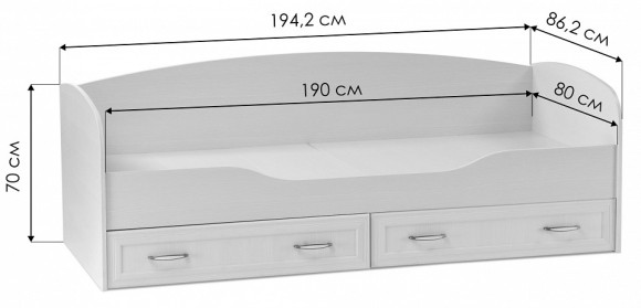 Кровать Колибри WO_318772