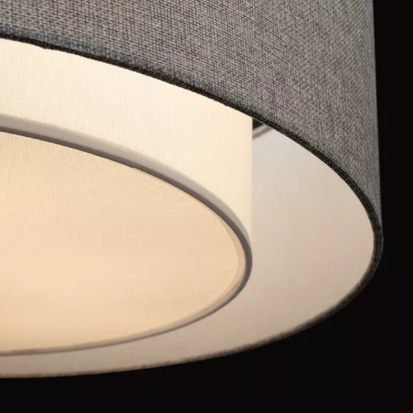 Потолочный светильник Maytoni Bergamo MOD613CL-04GR, Серый, Хром, Металл Потолочный светильник Maytoni Bergamo MOD613CL-04GR, Серый, Хром, Металл